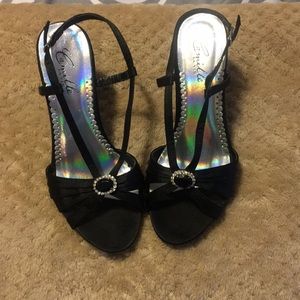 Camille La Vie Black Dressy Heel